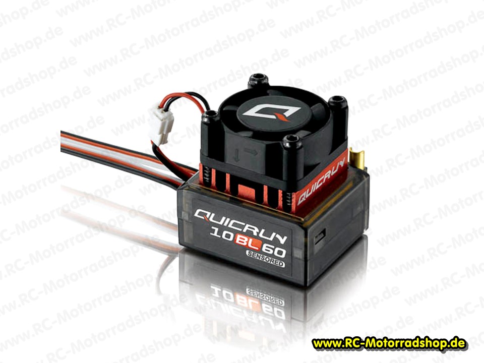 HW30108000: Hobbywing QuicRun 10BL60 60A Sensored Regler 2-3s HW30108000
